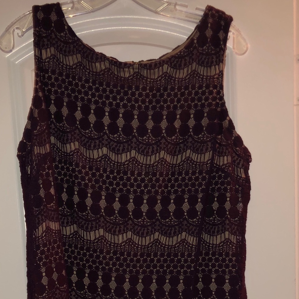 Plum formal dress